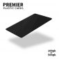 Premier Black Plastic Cards