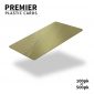 Premier Dark Gold Plastic Cards