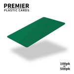 Premier Green Plastic Cards