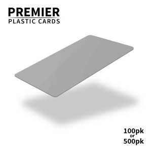 Premier Grey Plastic Cards