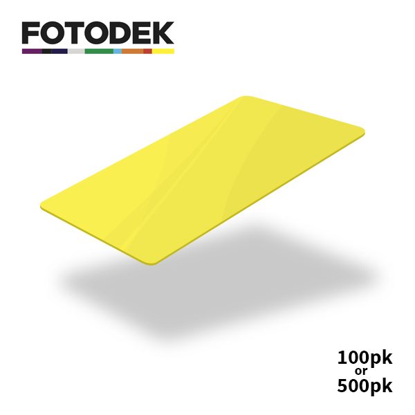 Fotodek Premium Yellow Cards