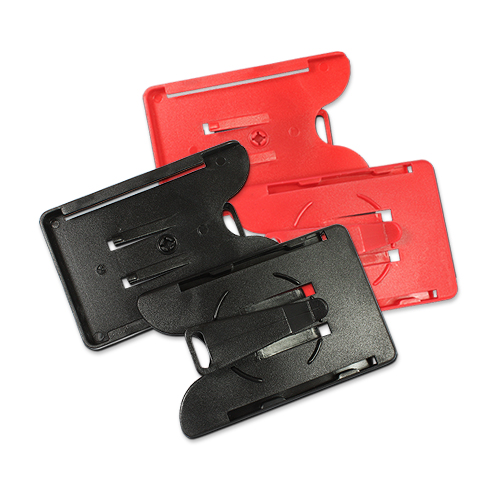 MultiCard Swivel Clip Card Holder • Plastic Card Solutions