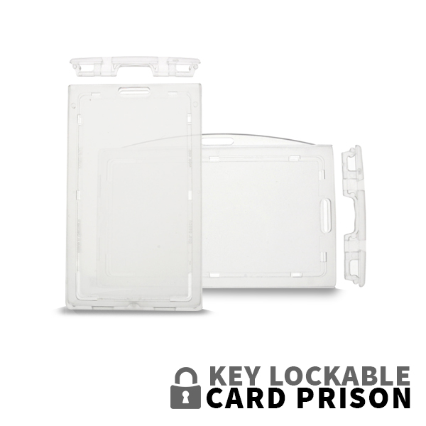 enclosed card prison key lock